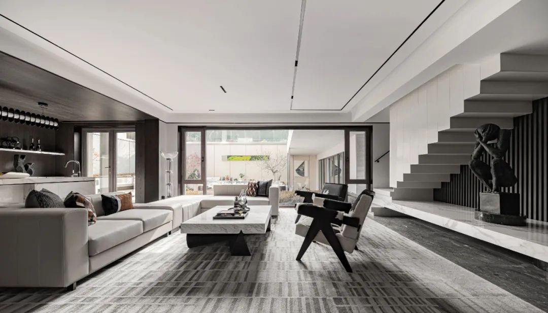 现代轻奢风的公寓-4