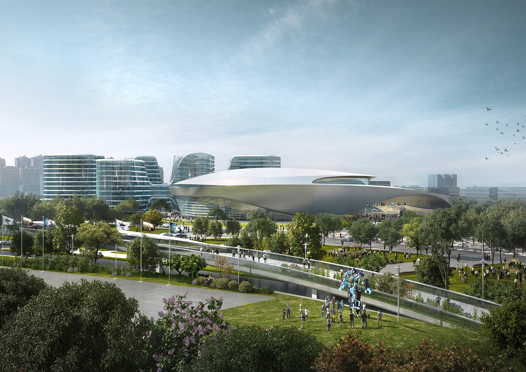 曲江竞技中心丨中国西安丨Aedas-23