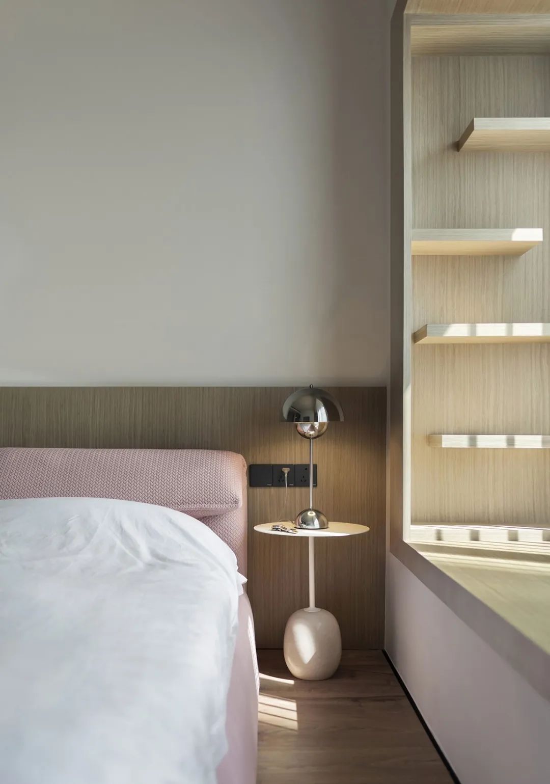 卧室背景墙设计丨中国唐山丨业之峰-12