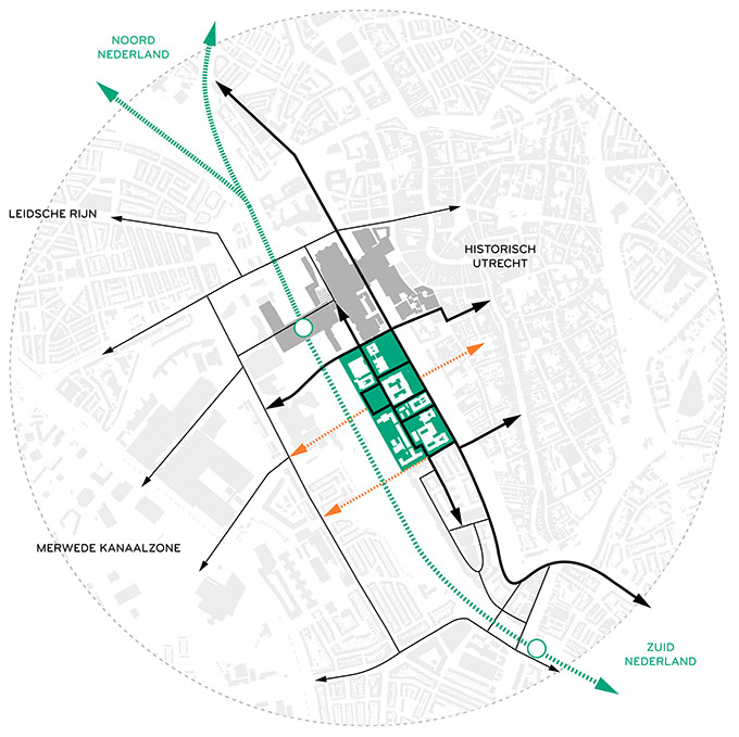 乌特勒支 Catharijnesingel 运河公园丨荷兰丨OKRA 景观建筑师事务所-101