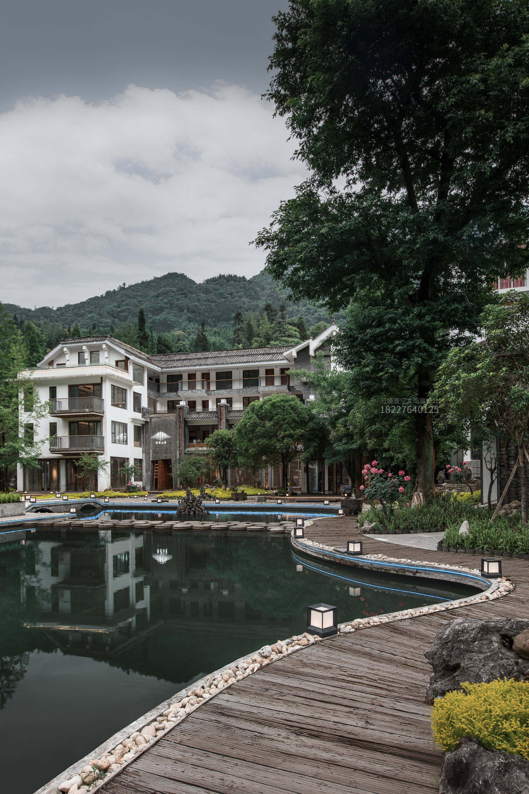 万境壹空悠哉山居温泉民宿空间设计-66