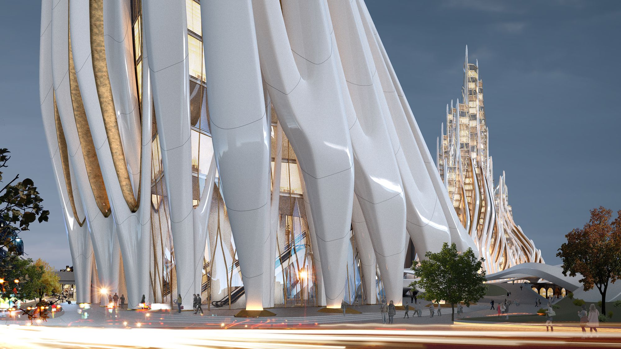 伦敦 Bishopsgate Goodsyard 地标设计 | 扎哈·哈迪德遗作传承-9