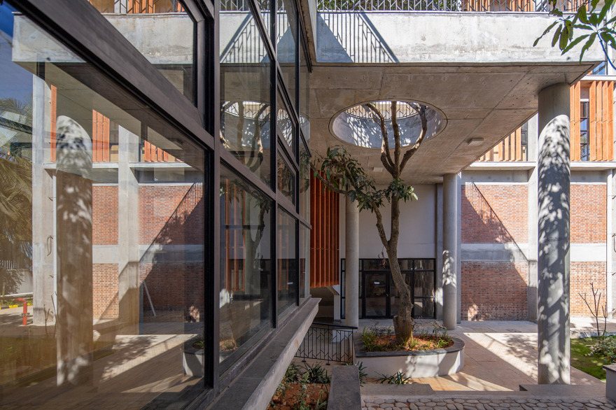 班加罗尔管理学院丨印度班加罗尔丨Vijay Gupta Architects-119