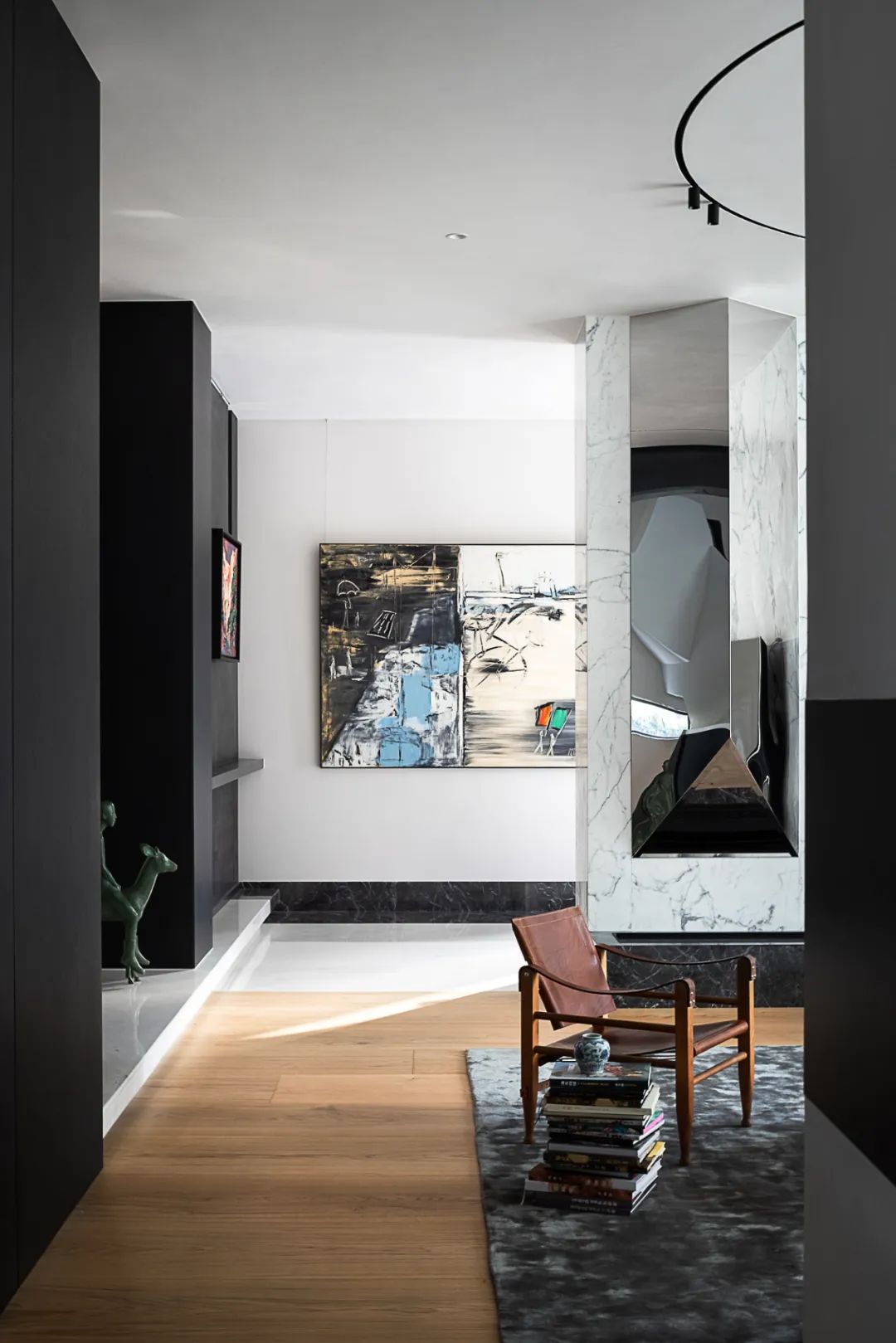 蓬皮杜式的家 · 国内首个居家艺术空间丨OTL 本体建筑空间设计-6