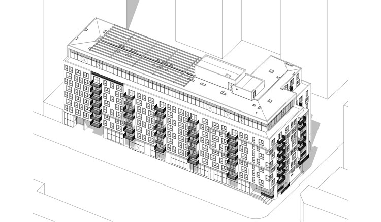 智利圣地亚哥学生公寓建筑设计-8
