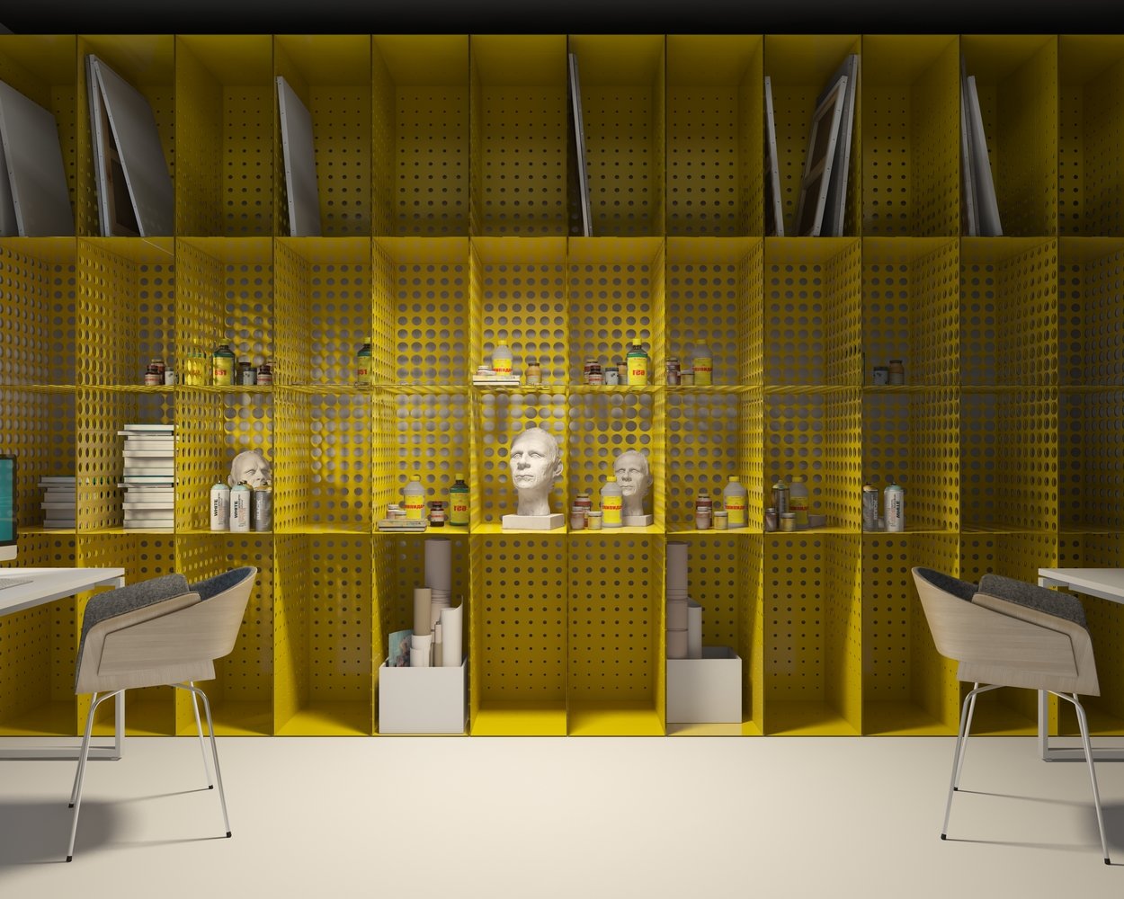 莫斯科艺术学校重建丨俄罗斯莫斯科-26