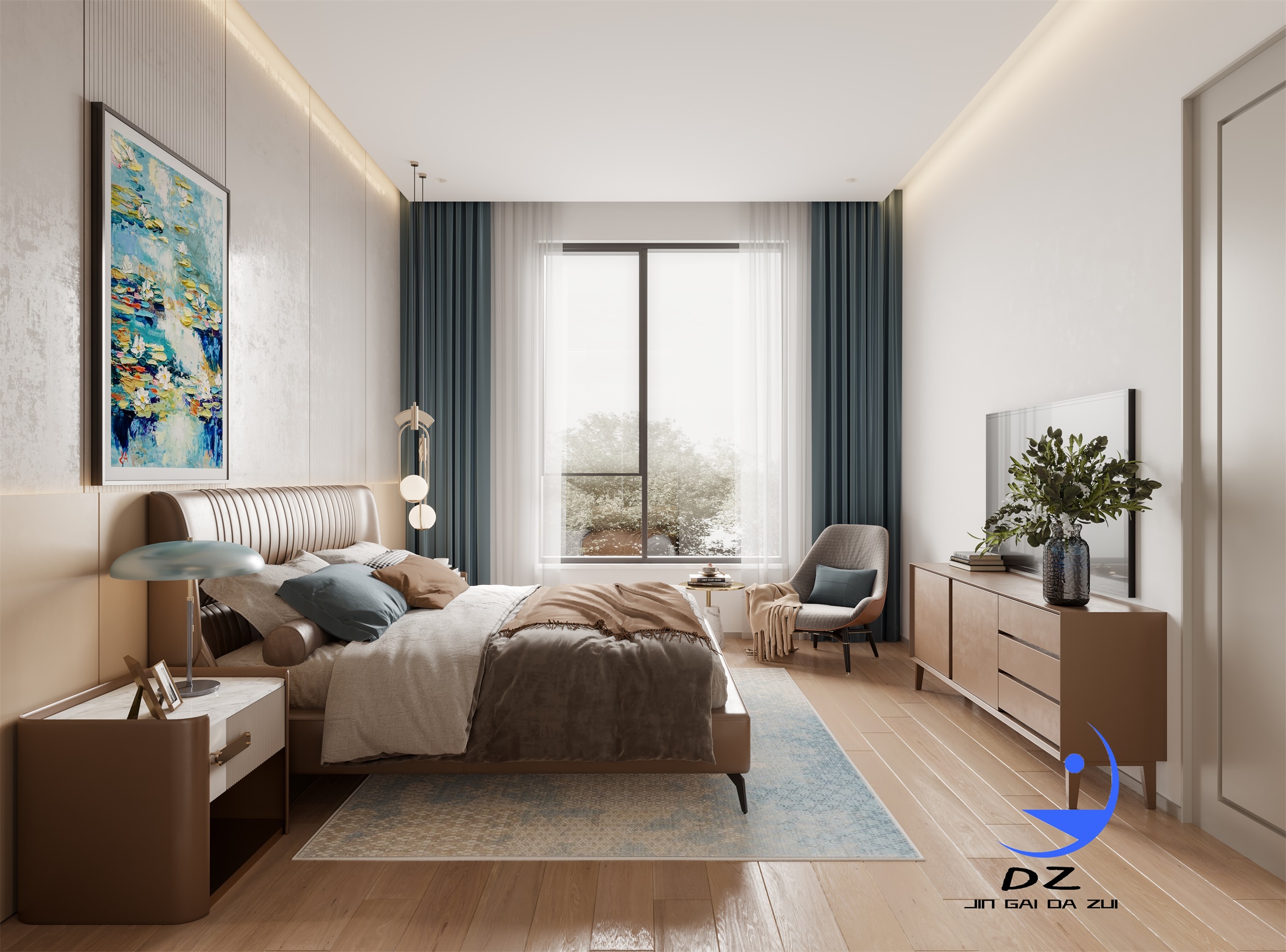 现代室内表现案例-3