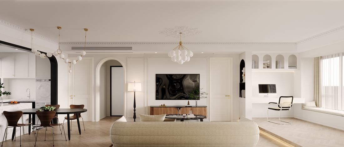 180㎡现代法式风【余韵默然】-52