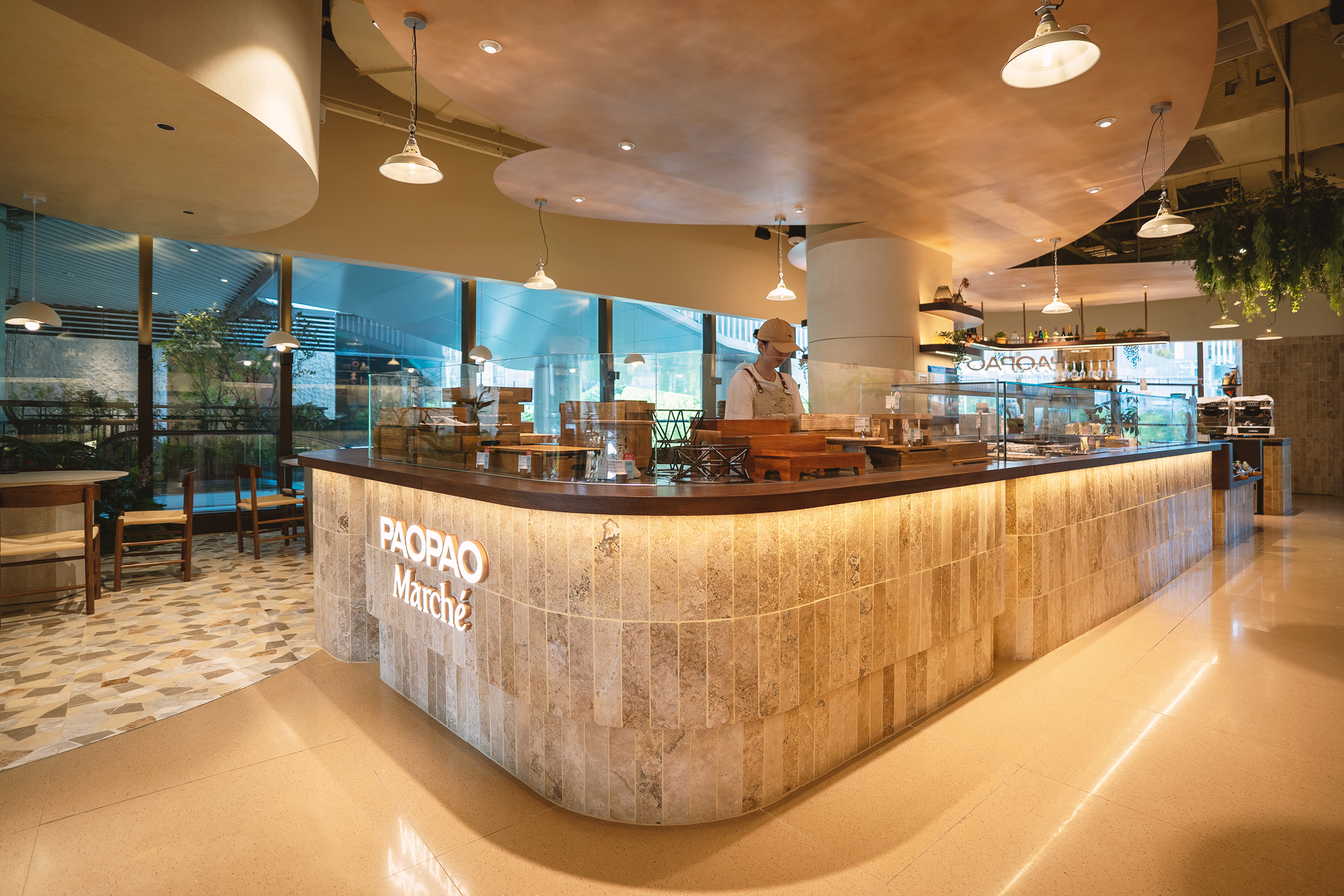 PAOPAO Marché全日轻食餐厅丨中国上海丨Atelier M2-32