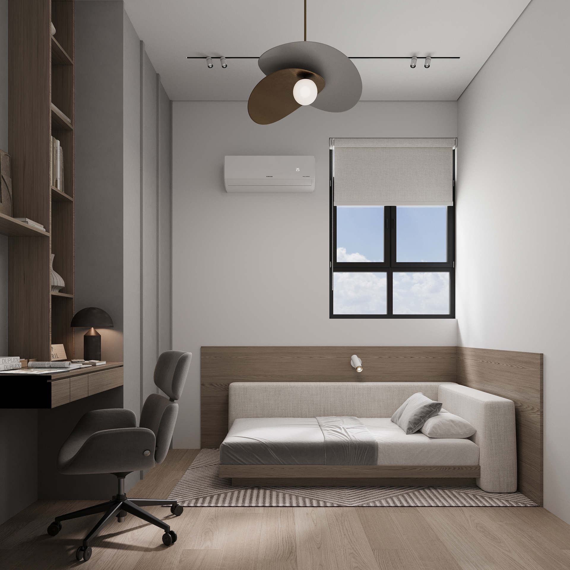 Apartment室内设计及3D可视化项目丨Iryna Semenovych-11