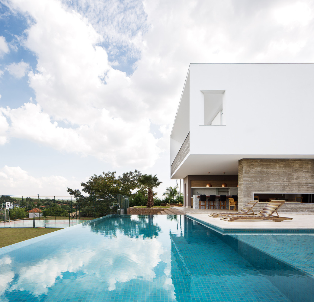 巴西"山谷之家" | 融入自然的私密空间-28