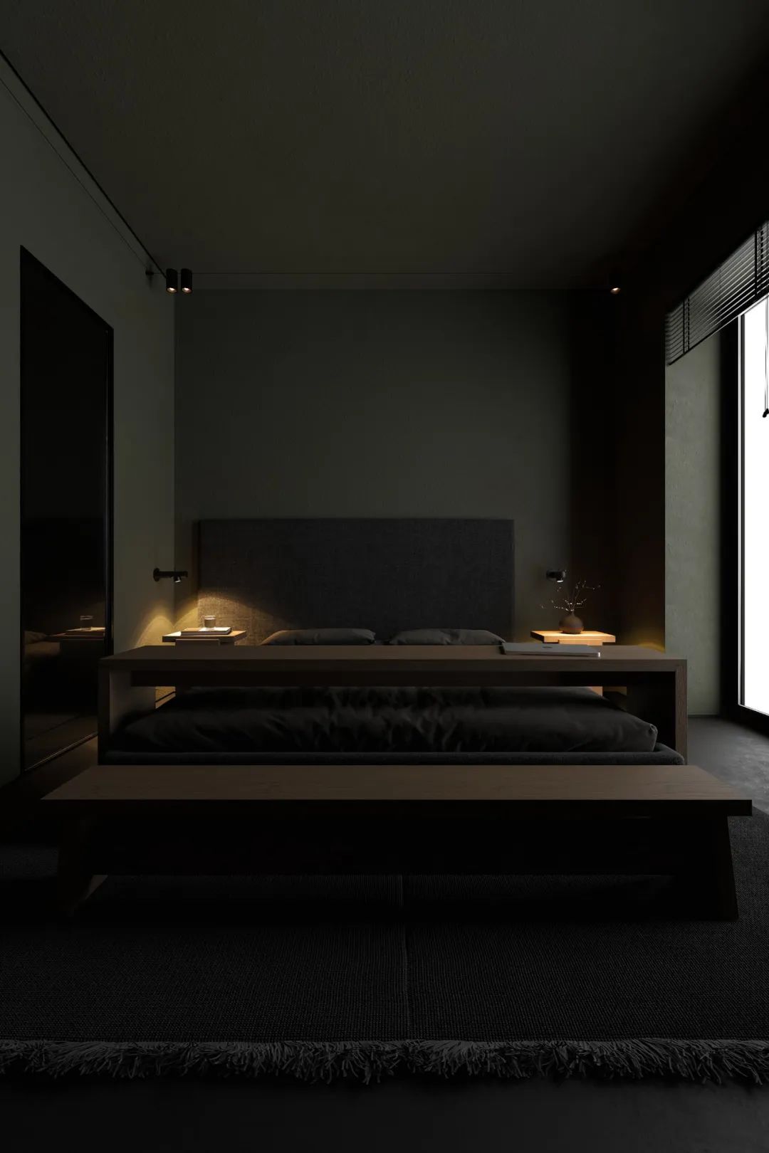 高级黑,极简空间的艺术魅力丨Igor Sirotov-19