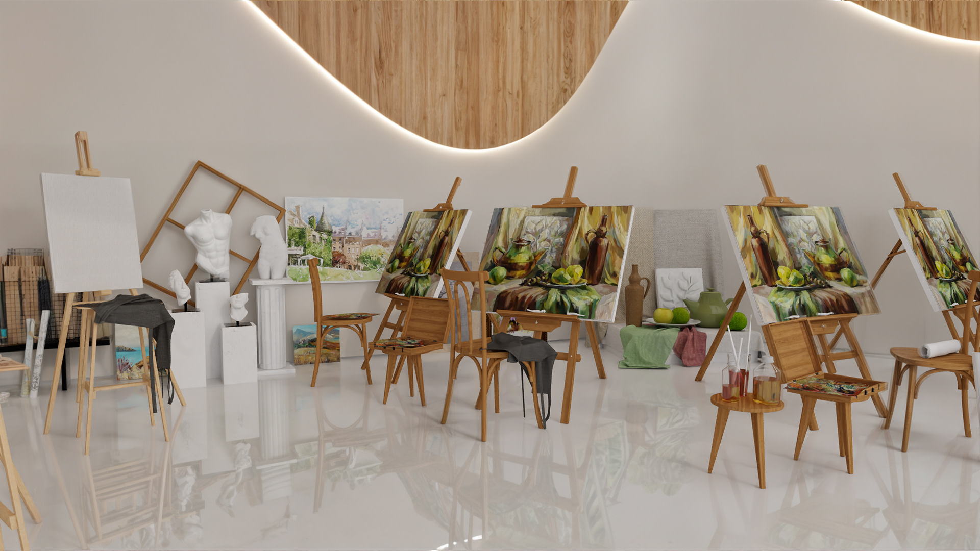 曼苏拉大学美术学院部分改造-29