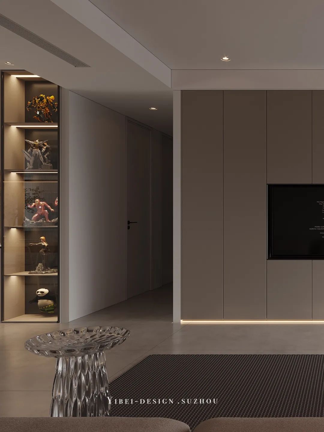 现代极简家装设计丨中国苏州丨YIBEI DESIGN-6