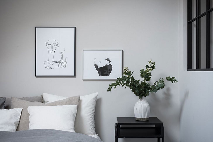 斯德哥尔摩一居室公寓 | 柔美室内设计-13