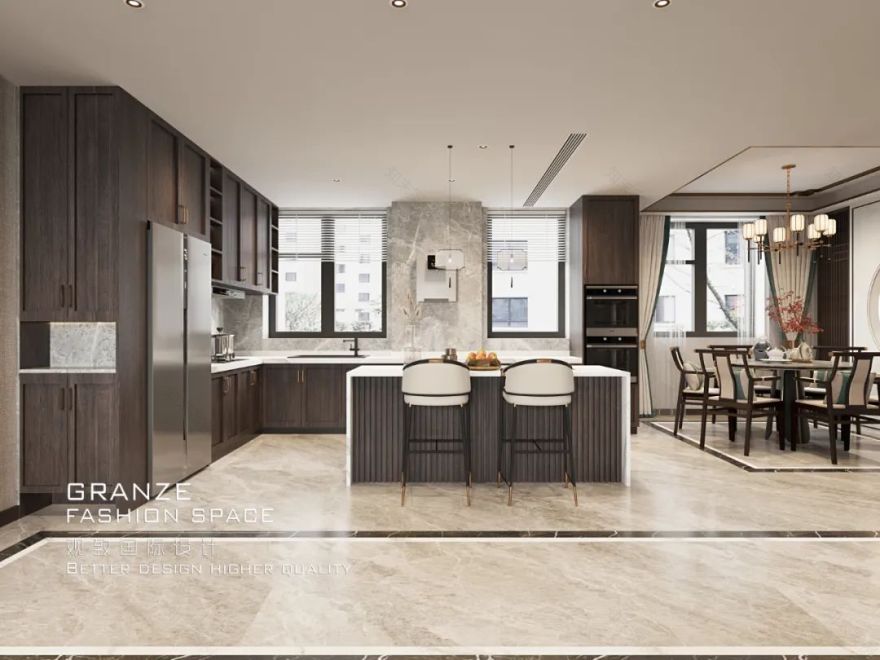 水沐明悦府新中式设计丨中国淮安丨观致国际设计-32