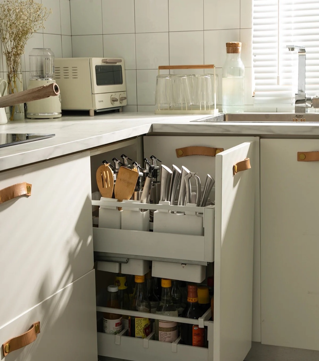 小厨房变身大空间,超强收纳设计攻略丨凤凰空间-72