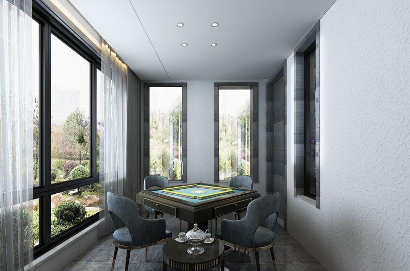 贵阳现代轻奢黑白灰别墅-47