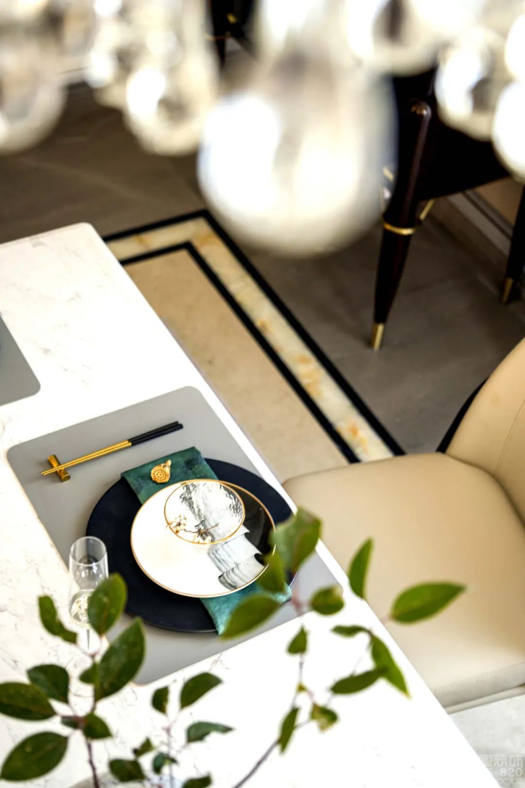 欧式混搭优雅空间丨中国杭州丨尚层别墅装饰-32