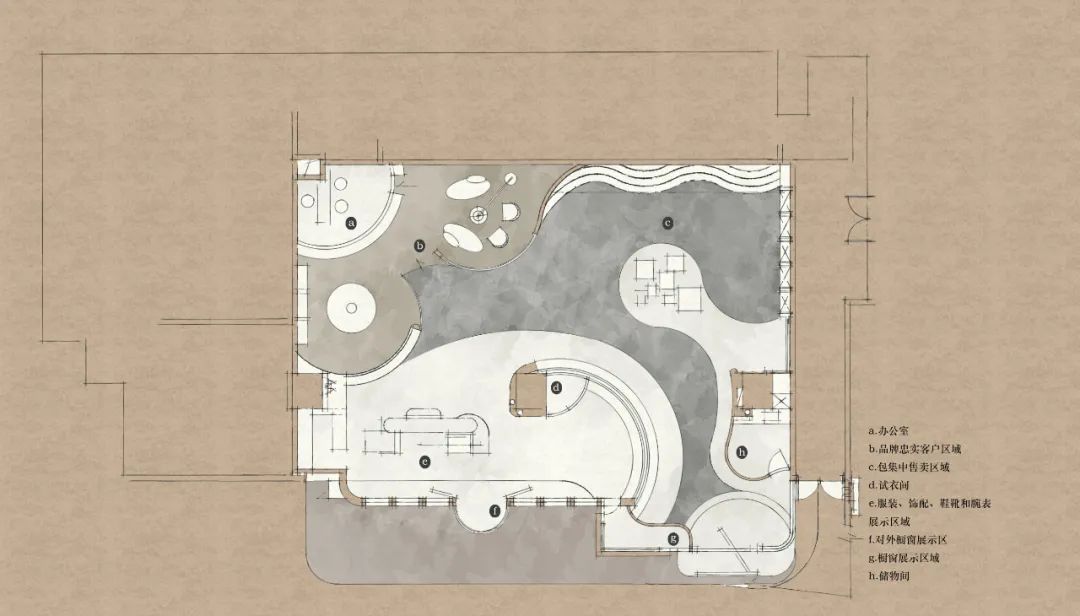 Miss Vintage 奢侈品集合店丨中国重庆丨岭众联合田艾灵设计-66