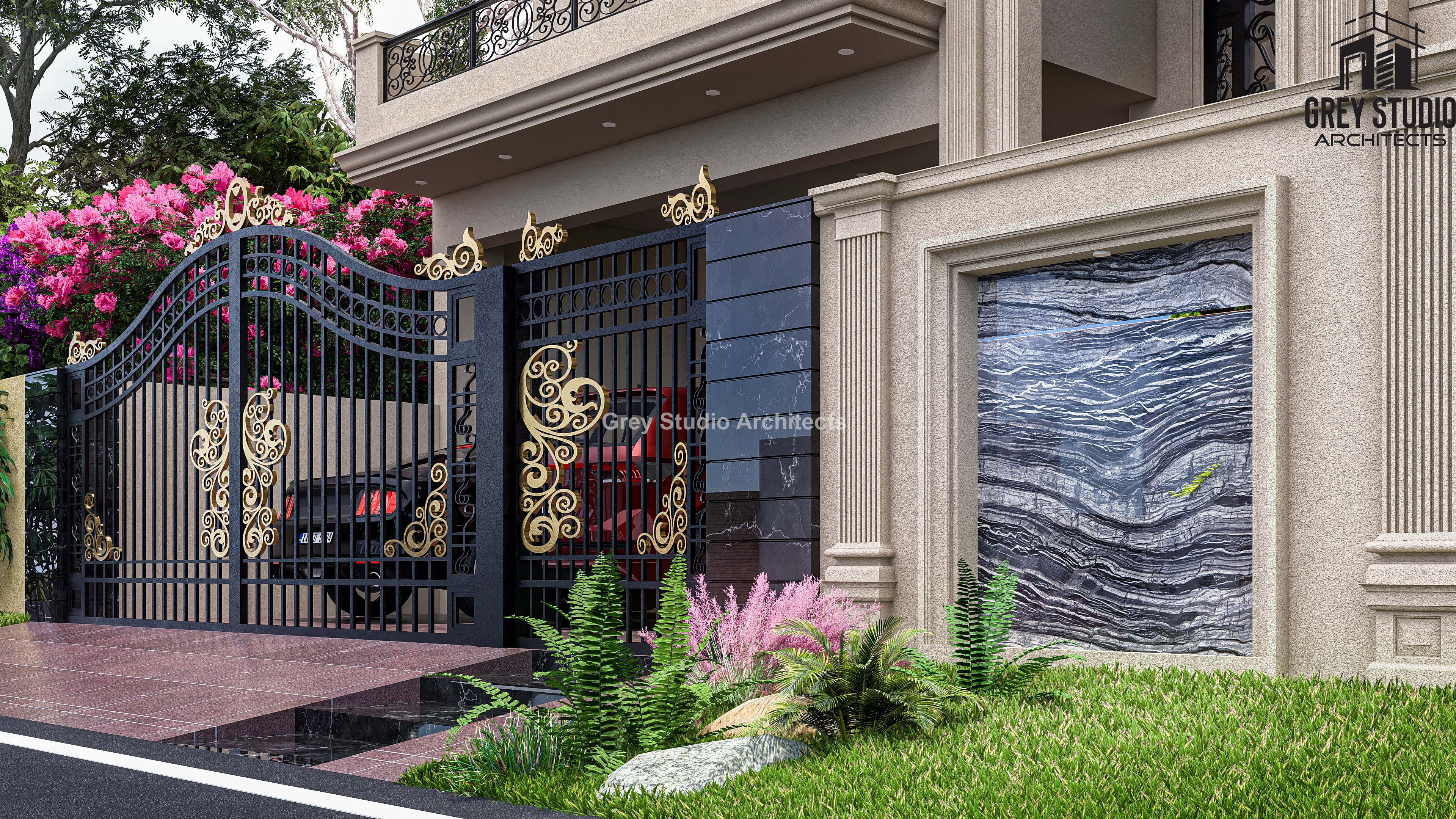 13-KB: Contemporary Luxury Residential Façade-6