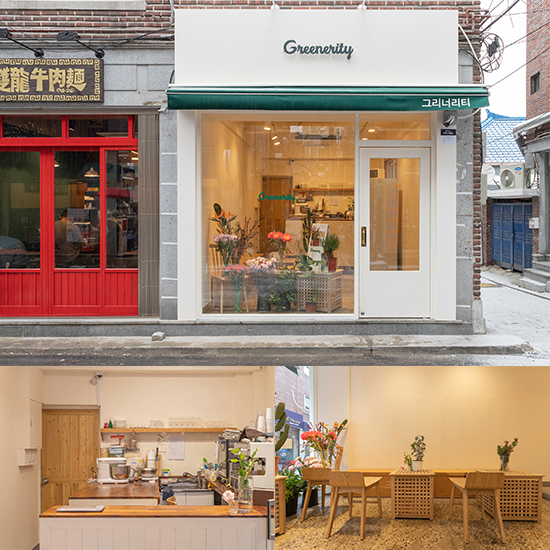 七坪空间的奇幻之旅 | 白色与木质的温馨咖啡馆-1