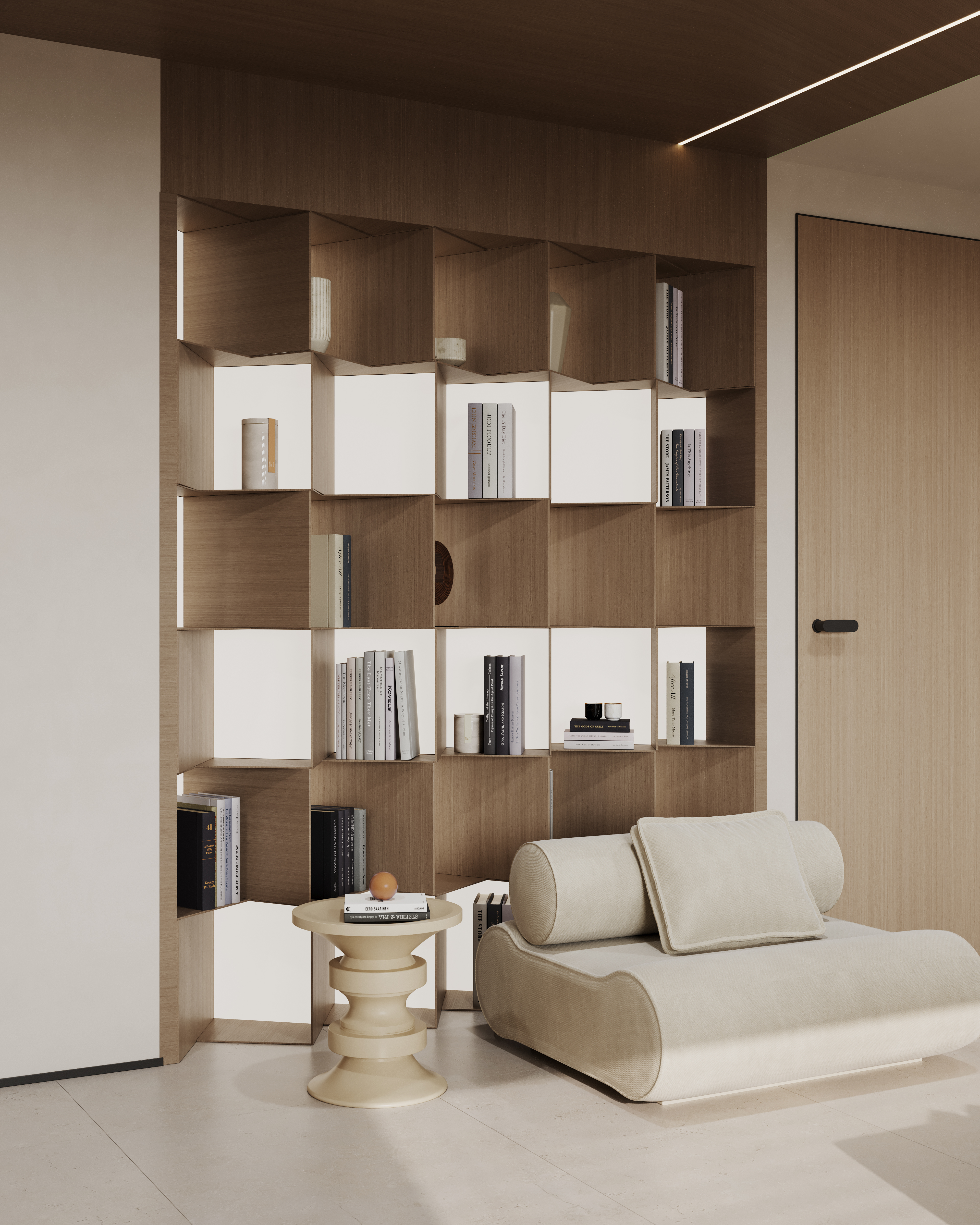 奶油风空间表现-6