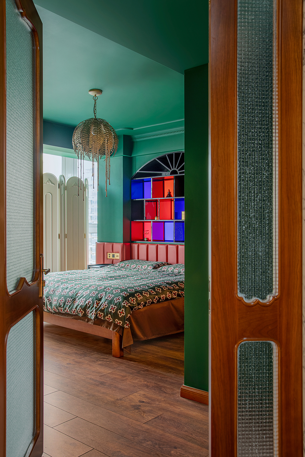 南洋复古风,151㎡家居空间的诗意探索-25