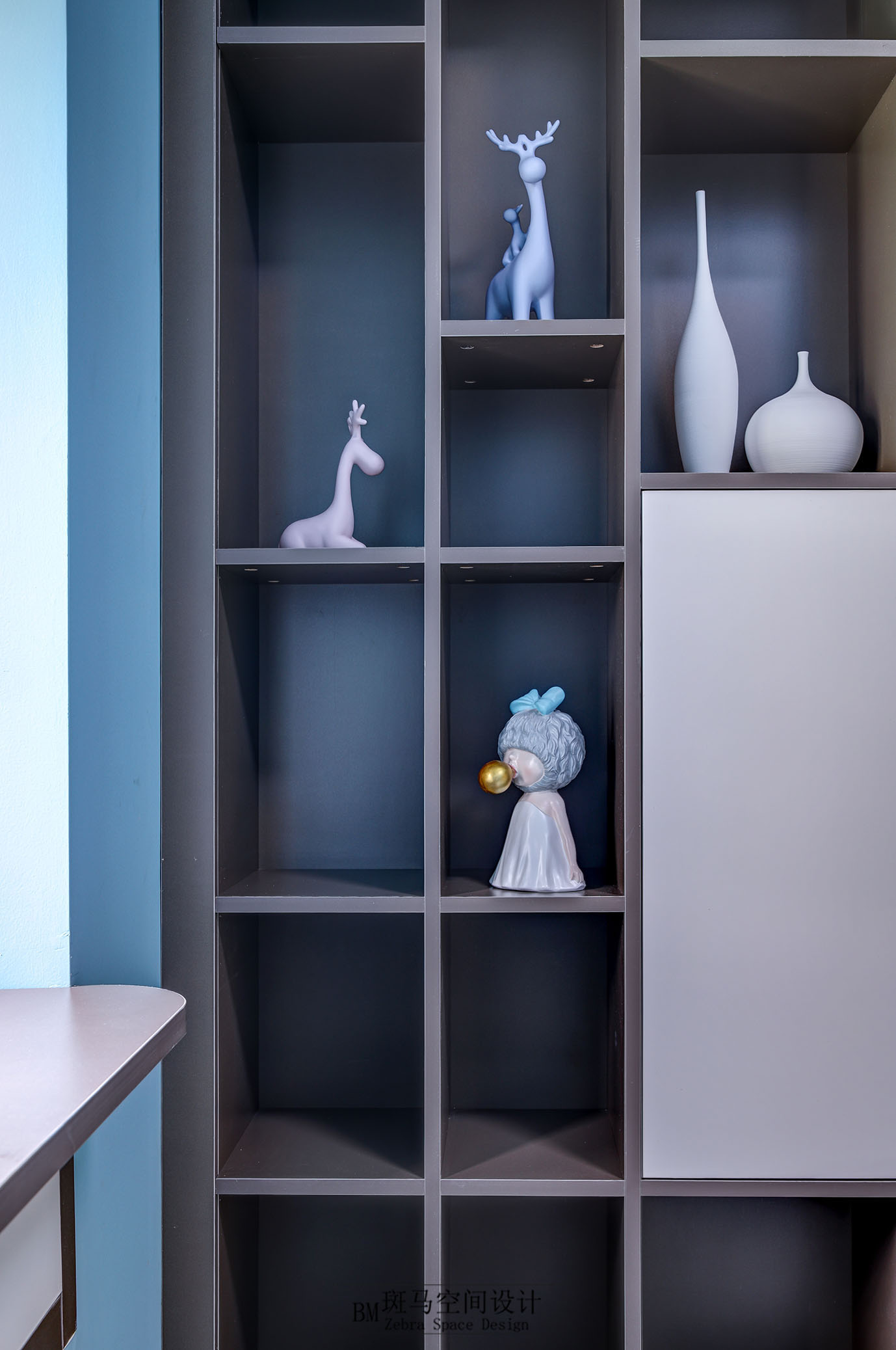 马卡龙色的浪漫空间 | 深圳庐峰翠苑 120 平方少女心设计-40