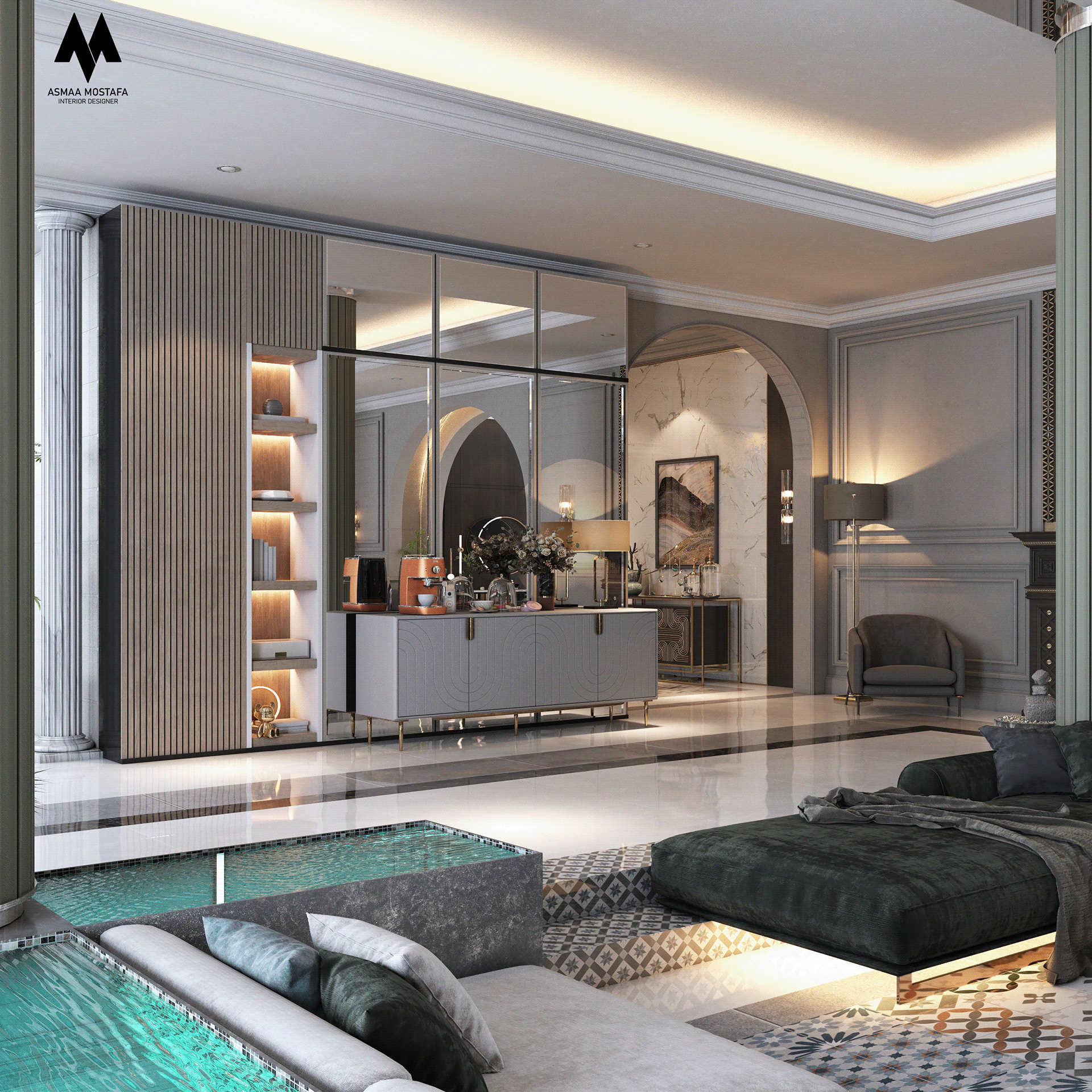 摩洛哥新古典主义丨卡塔尔多哈丨studia54-22