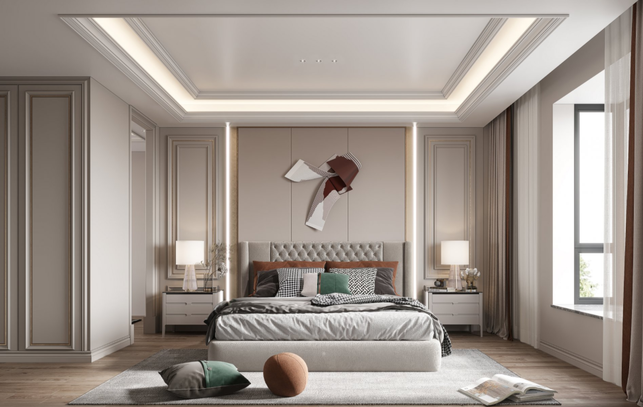 轻奢优雅法式公寓设计-6