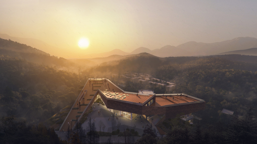 成都彭州龙门店民宿接待中心丨中国成都丨Archermit-12