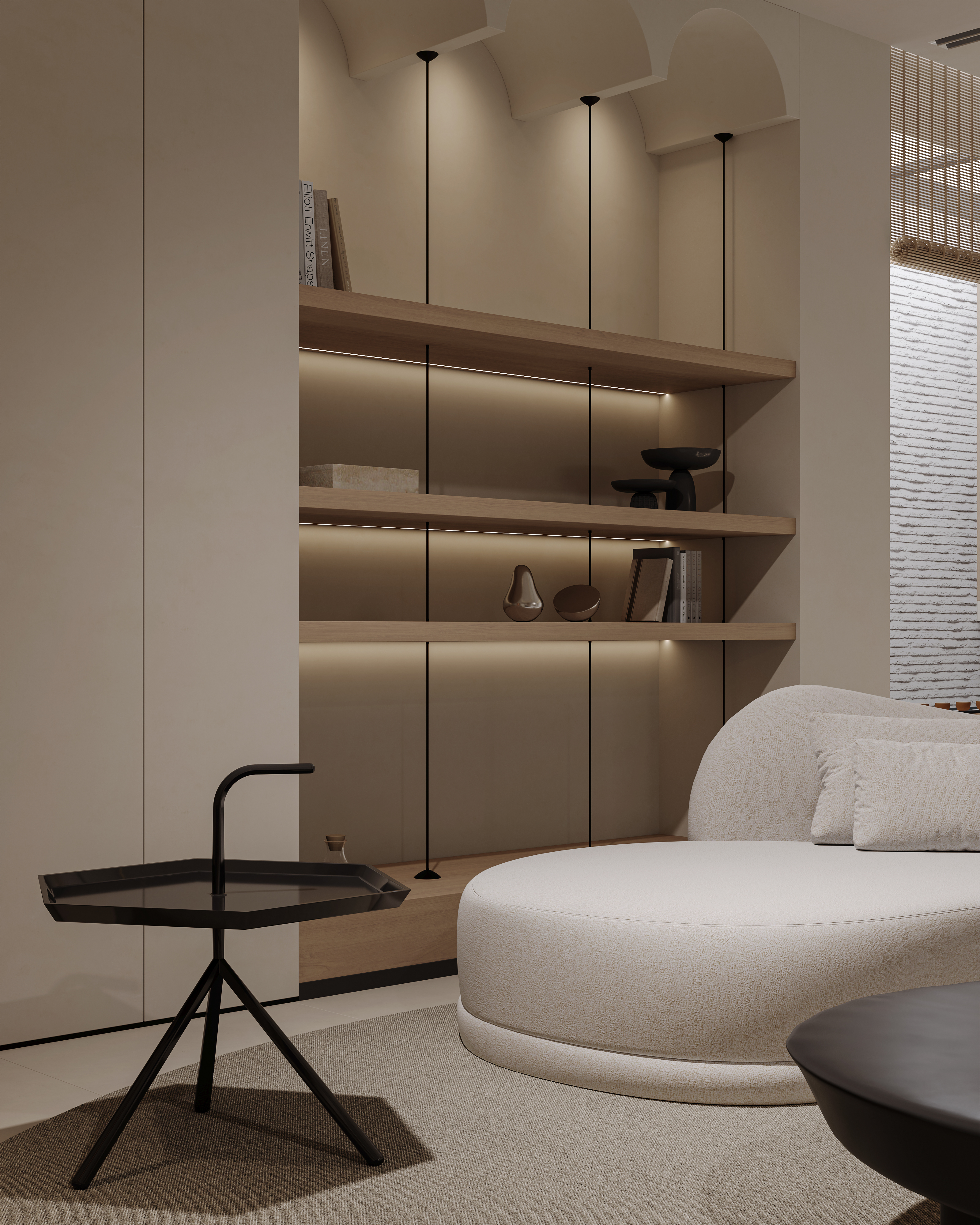 绘感视觉设计——奶油风地下室案例-6