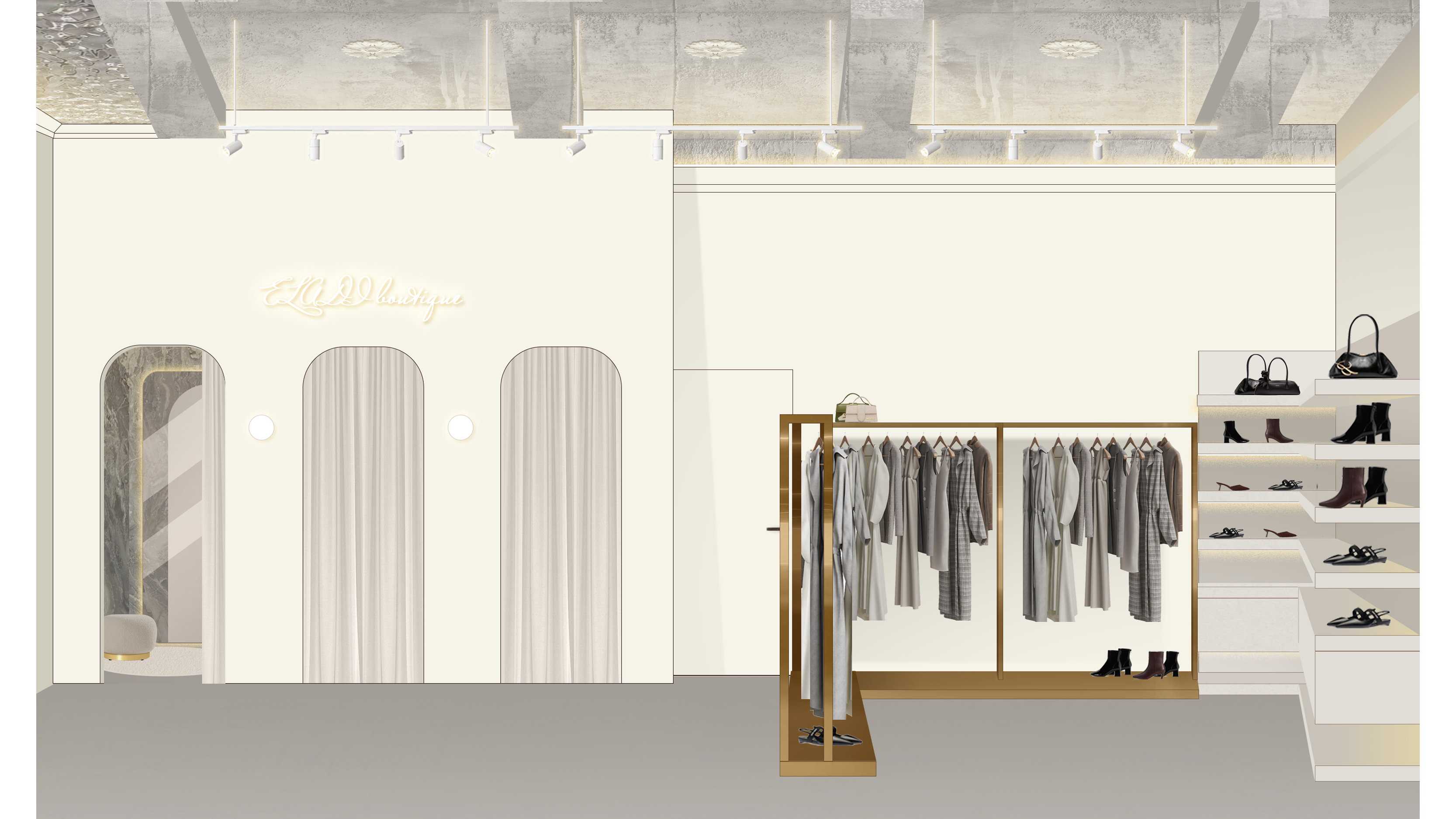 Дизайн проект магазина одежды-6