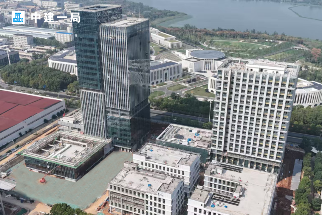 打造数字经济新引擎！武汉数字经济产业园项目二期全面封顶-78