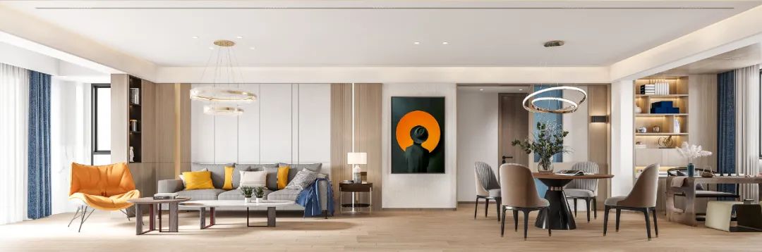 现代简约风格的艺术生活空间丨中国台州丨品东装饰-62