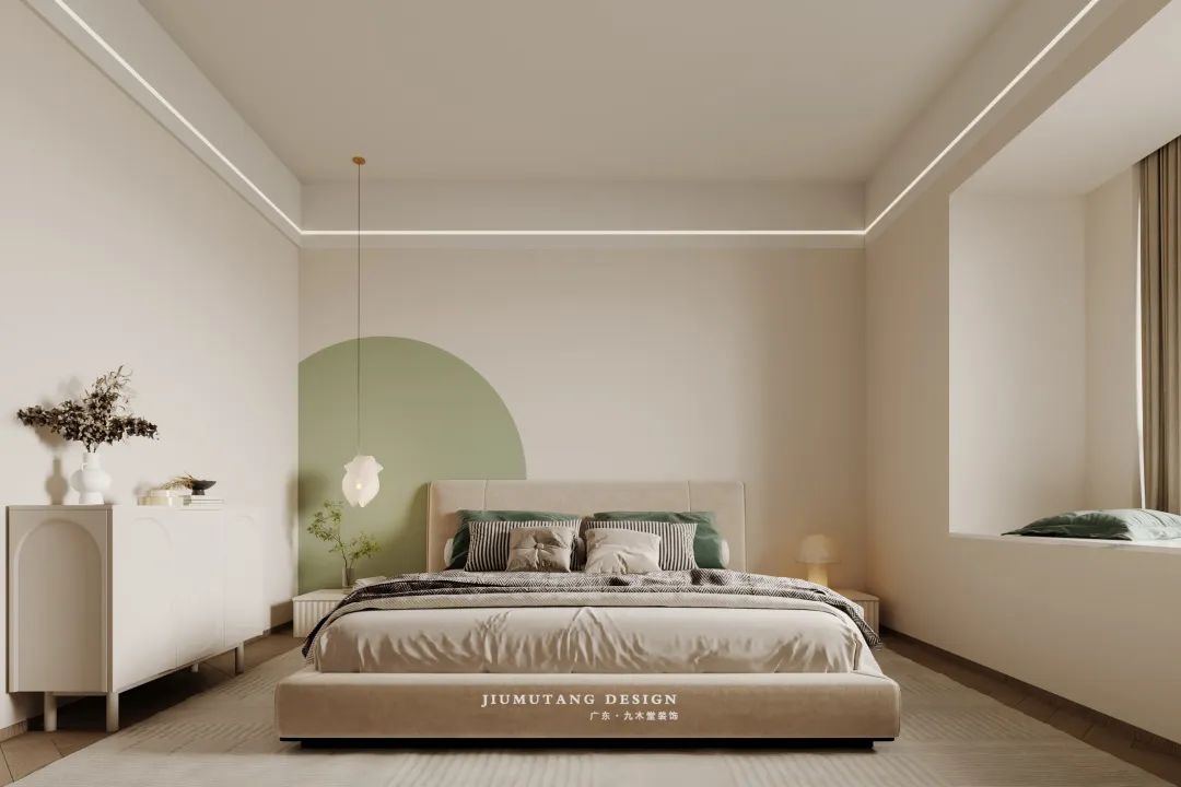 天玺湾法式奶油风精装房丨中国潮州丨潮州市九木堂装饰设计有限公司-26