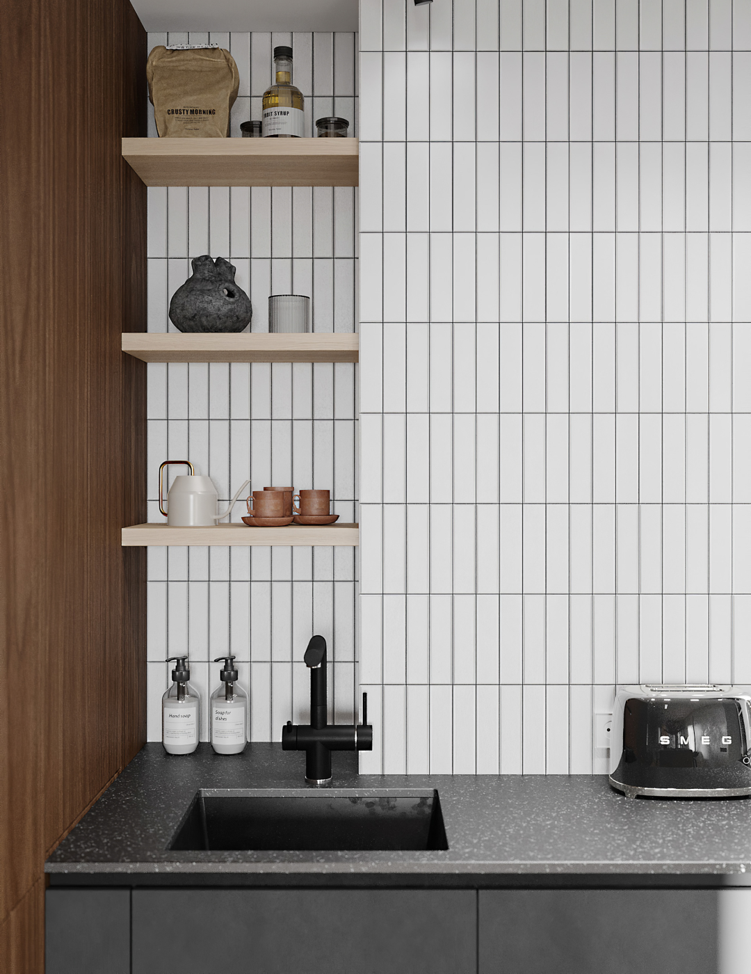 BALANCE COLOUR--78㎡一室户，简约的设计，储物超多！-50