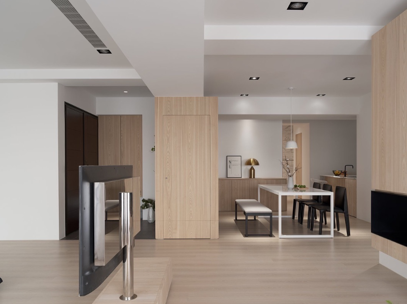 原木++现代简约私宅设计丨天沐设计-14