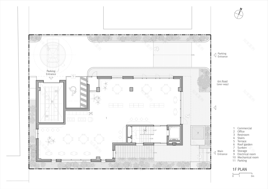 韩国首尔 11 Terrace 办公建筑丨OALab-15