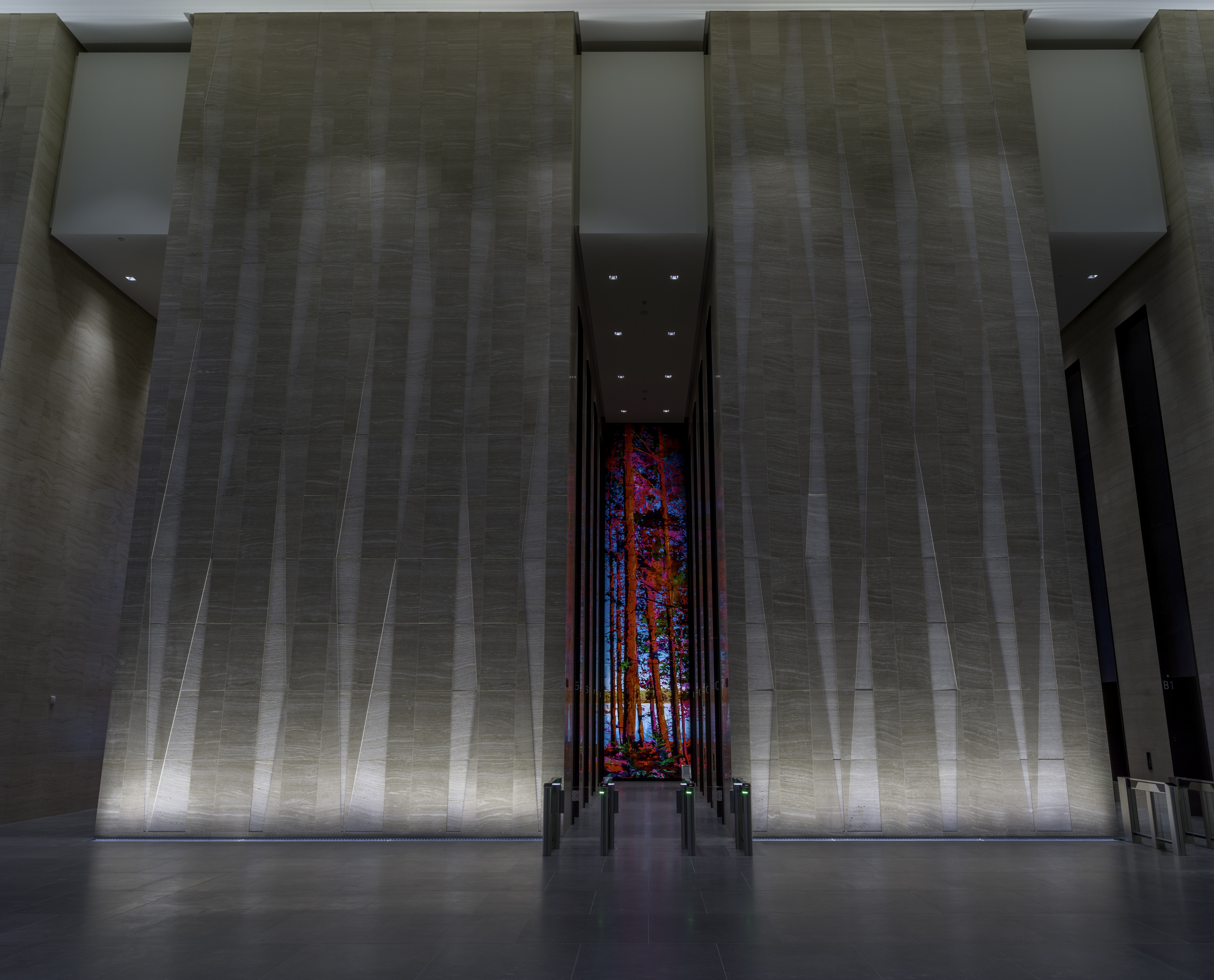 81 Bay Street 艺术玻璃墙丨GPI Design-5