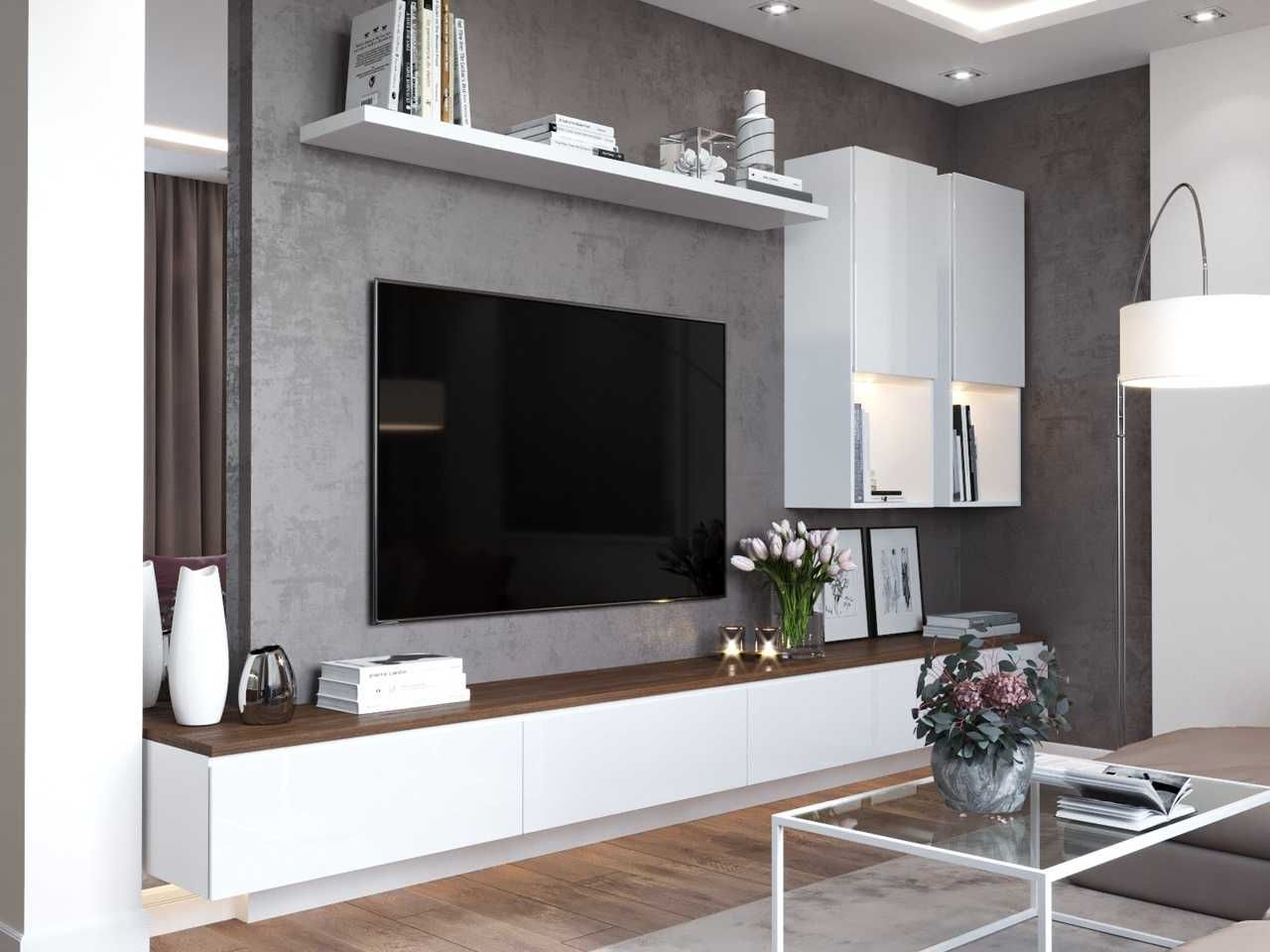 3к 90㎡现代风格三居室公寓设计项目丨俄罗斯莫斯科丨工作室 «А + Б»-25