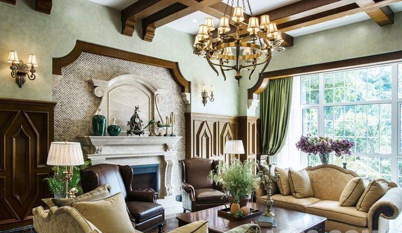 崇明岛欧式古典独栋别墅设计案例解析-49