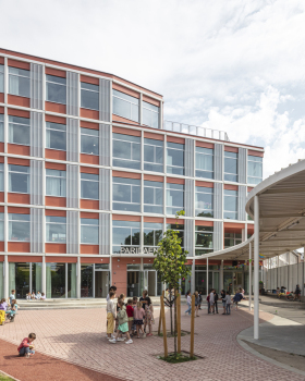 Paridaens 学校校园扩建丨比利时丨LAVA Architecten