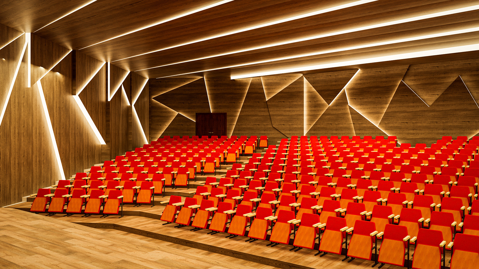 音乐大厅声学设计及视线研究项目丨Helwan大学美术学院建筑系-43