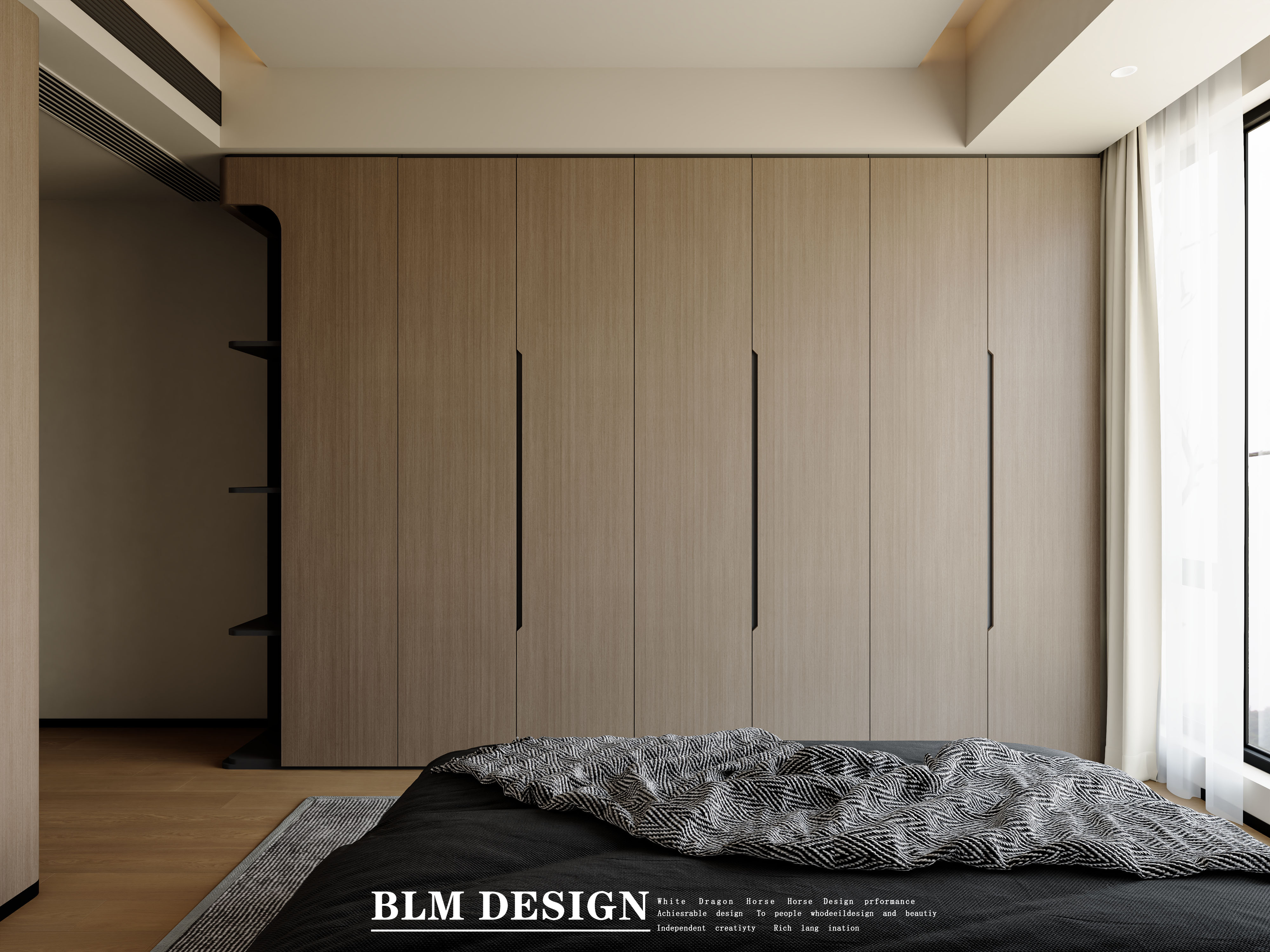 现代  白龙马效果图设计制作-12