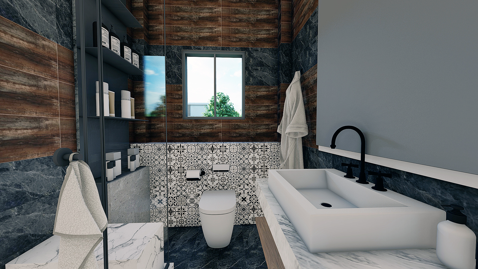 تصميم لوحده 130 كمبوند جاردن هيلز اكتوبر مصر-11