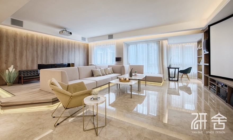 锦绣花城 120㎡清新珥本风设计,打造家庭娱乐休闲空间-15