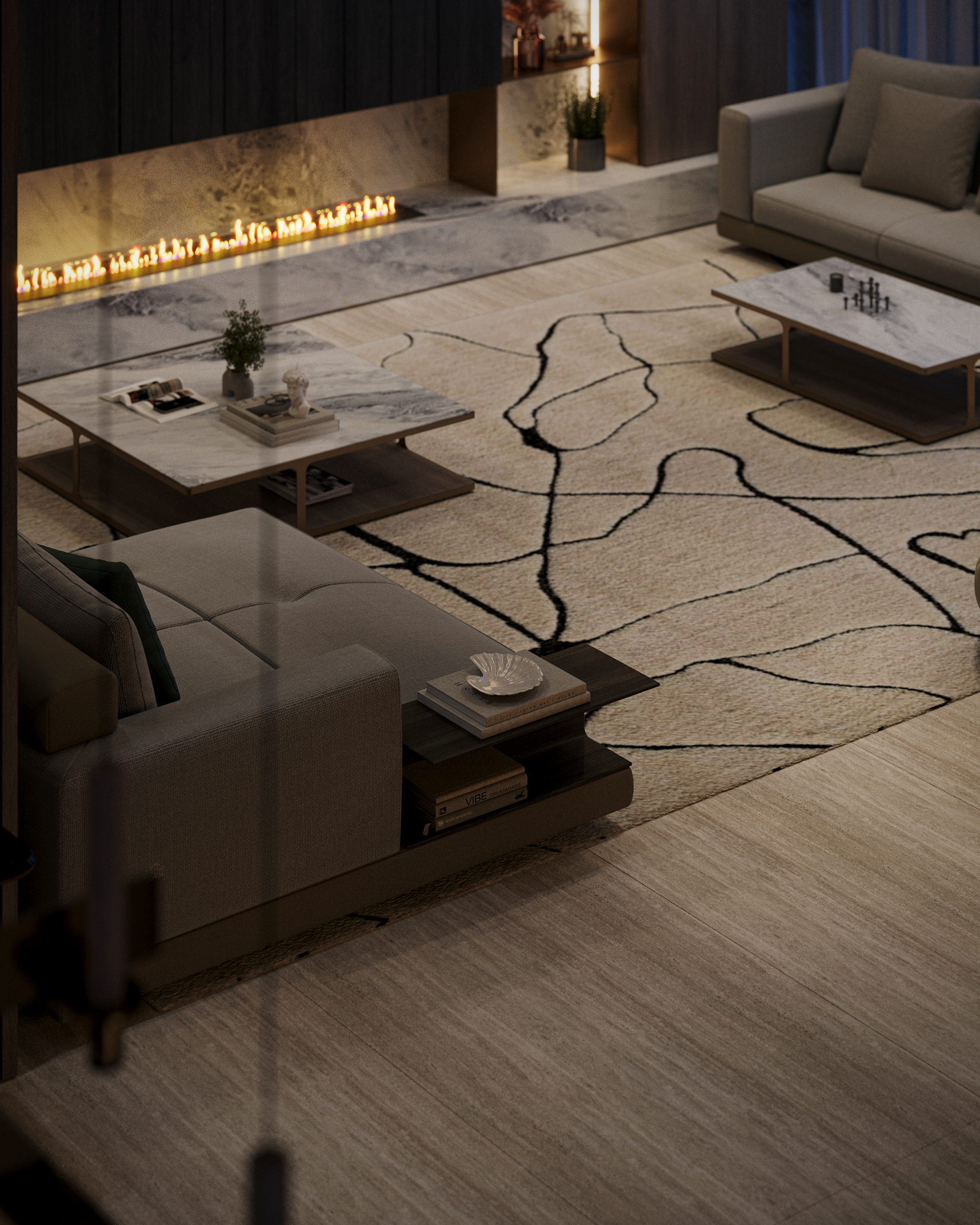 蓝湾室内设计（若Interior结合语境有更合适译法，需根据实际情况调整，这里按常见的室内设计理解） 丨以色列-13