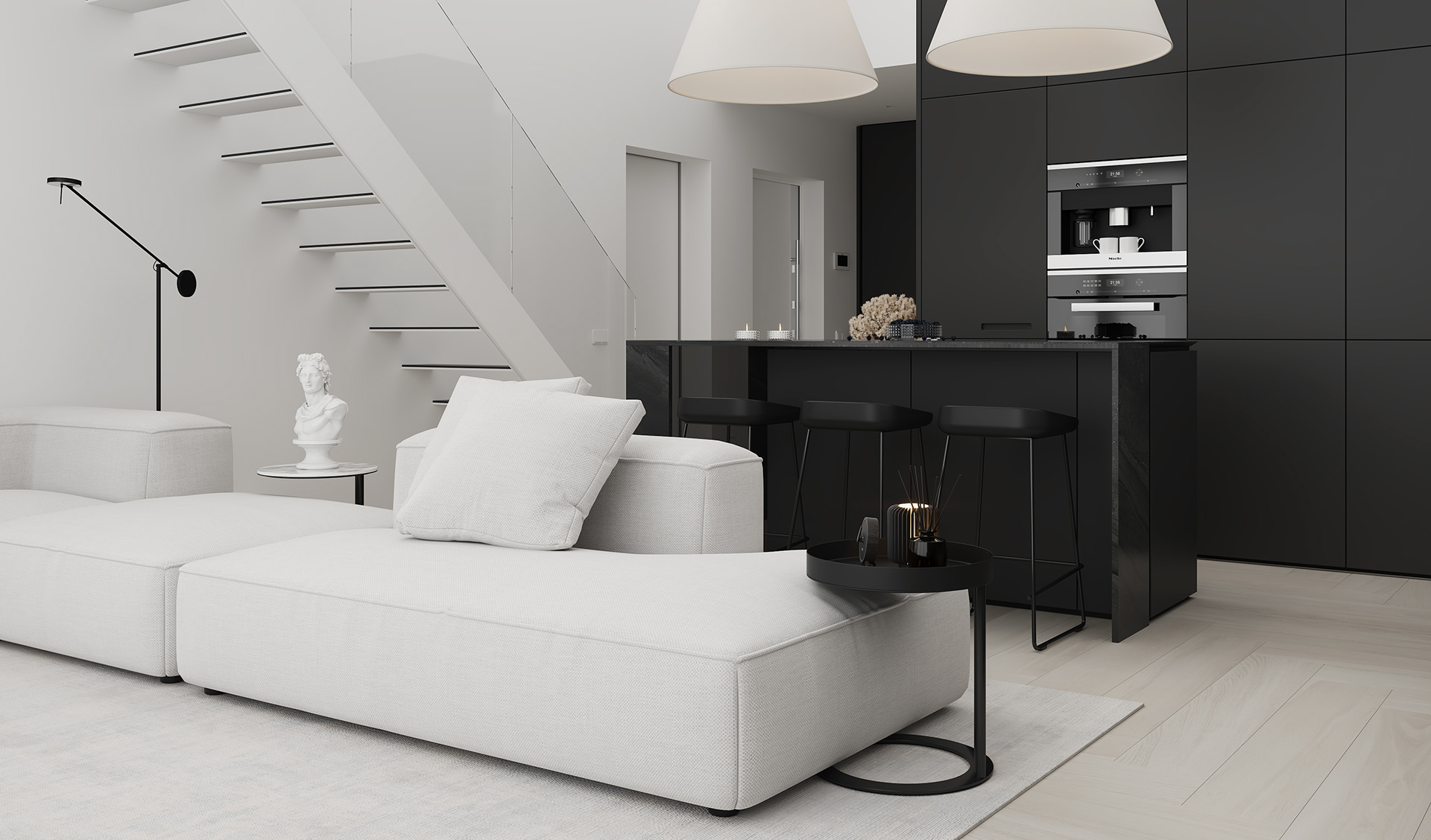 现代简约 白色调空间设计-6